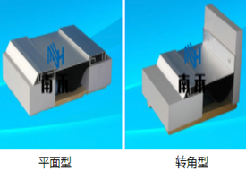 外墻雙卡鎖型變形縫裝置